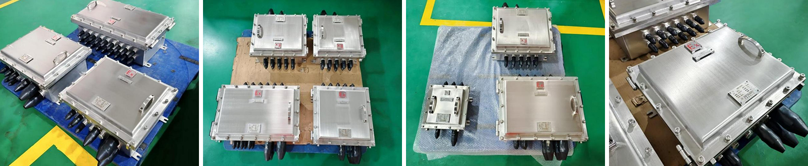LONGDIAN Manufacturing | Contract 26-LD-C-046 A batch of explosion-proof junction boxes has successfully completed factory inspection and been shipped under Contract No. 26-LD-C-046.