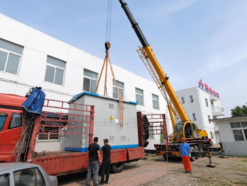 LONGDIAN Manufacturing | Box-type Substations Under Contract 25-LD-C-356 Shipped to Project Site